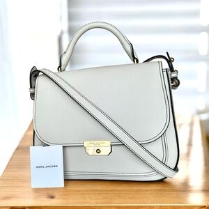 Marc Jacobs Rider Top Handle Off White Shoulder Bag